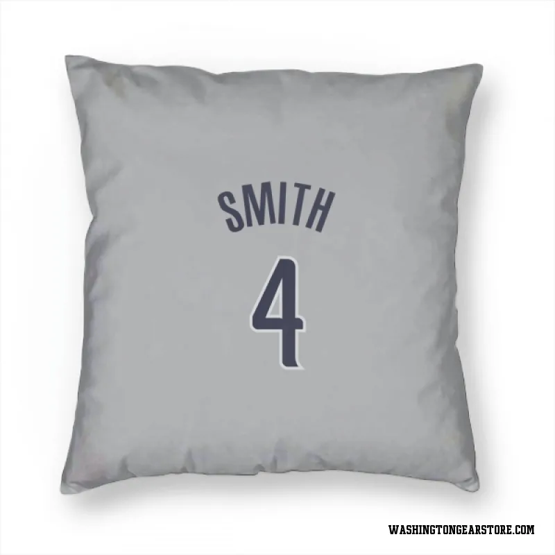 Gray Washington Wizards  Ish Smith  Pillow Cover (18 X 18)