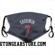 Navy Washington Wizards  Jordan Goodwin  Face Mask (With 2 Free PM2.5 Filters)
