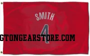 Red Washington Wizards  Ish Smith  Flag (3 X 5)